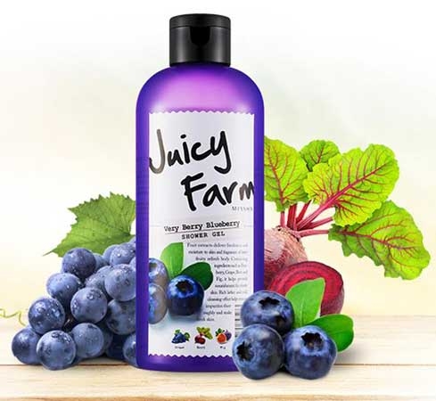 MISSHA Juicy Farm Shower Gel Very Berry Blueberry